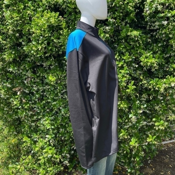 Miami Marlins Baseball Official Merch Lightweight 1/4 Zip Shirt - Picture 4 of 8